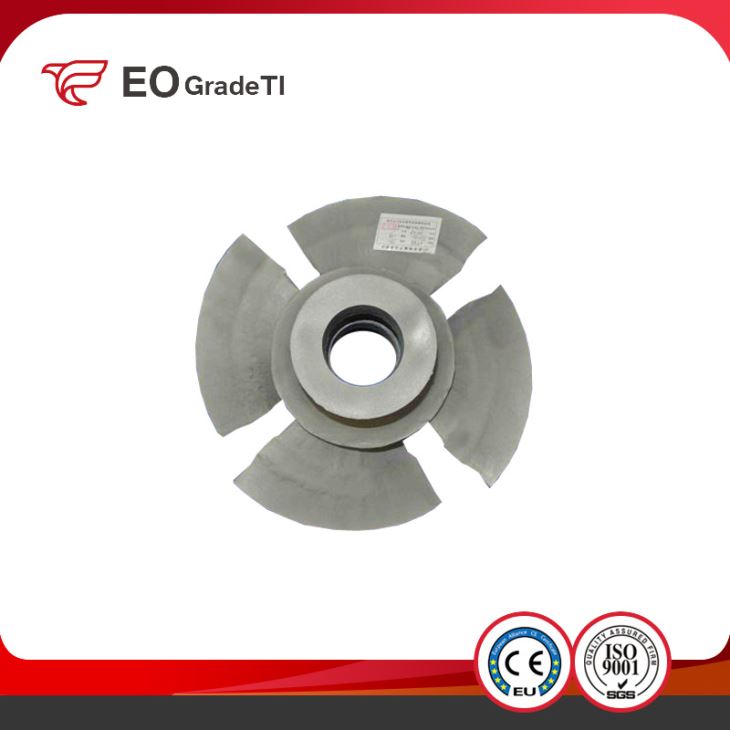 ASTM B367 GB/T 15073 Lost Wax Titanium Casting Impeller