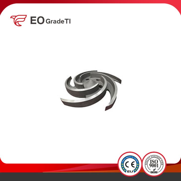 ASTM B367 Titanium Impeller of Titanium Casting GB/T 15073