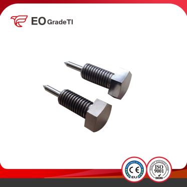 Gr1 Gr2 Gr5(Ti6al4v) Gr7 Gr9 Titanium Hex Head Bolts with Cone Point