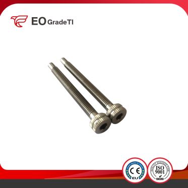 High Precision Titanium Knurled Head Screws