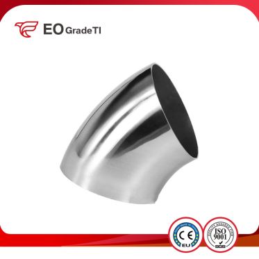 Grade 1 Titanium 45 Degree Elbows