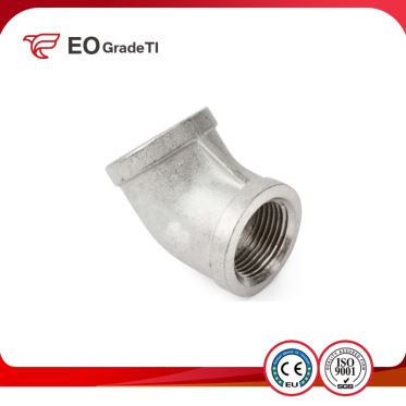 Grade 1 Titanium 90 Degree Elbows